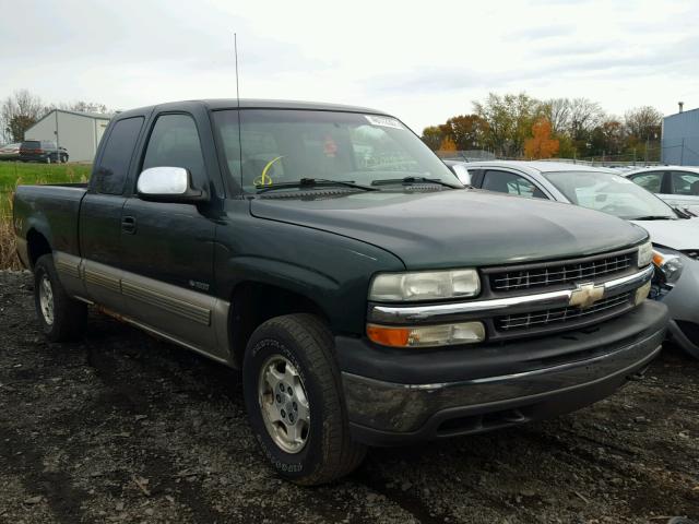 2GCEK19T021386963 - 2002 CHEVROLET SILVERADO GREEN photo 1