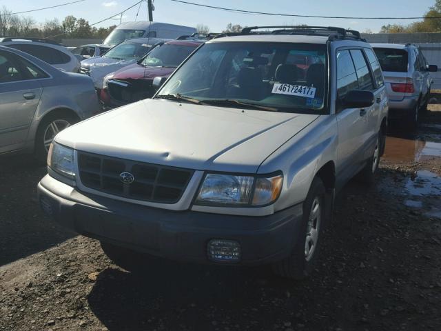 JF1SF6359YH723379 - 2000 SUBARU FORESTER L SILVER photo 2