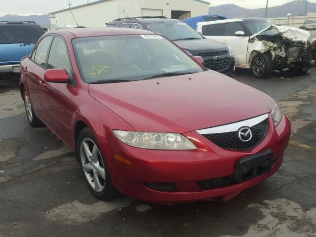 1YVHP80C855M67968 - 2005 MAZDA 6 RED photo 1