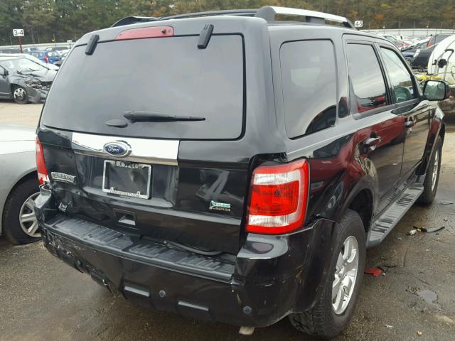 1FMCU0EG7BKB32439 - 2011 FORD ESCAPE LIM BLACK photo 4