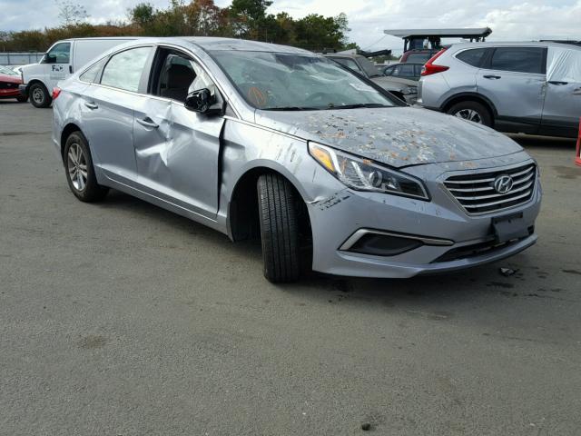 5NPE24AF1HH587723 - 2017 HYUNDAI SONATA SE GRAY photo 1