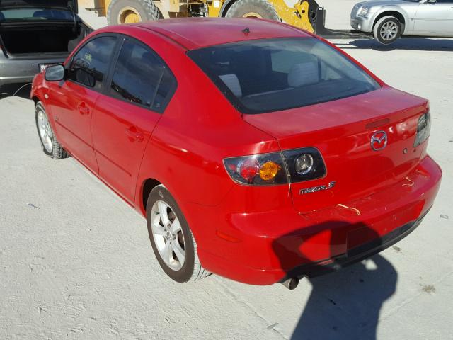 JM1BK323261417313 - 2006 MAZDA 3 RED photo 3