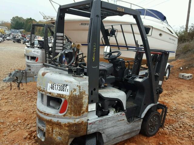 P2514 - 2007 NISSAN FORKLIFT SILVER photo 3