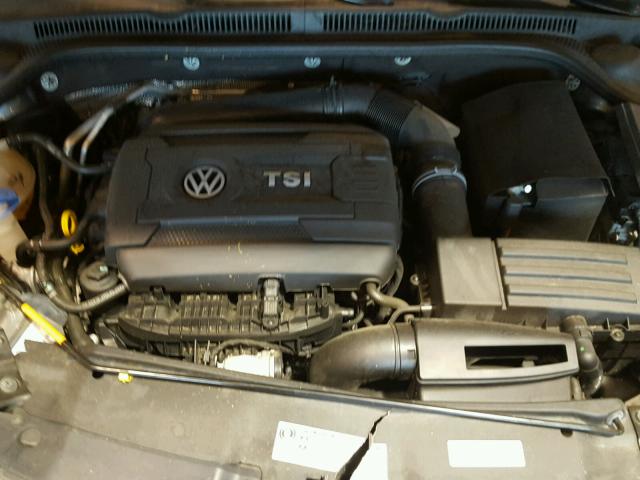 3VWD17AJ2EM254521 - 2014 VOLKSWAGEN JETTA SE GRAY photo 7