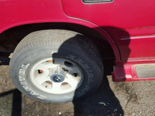 4S6CY58V0S4416809 - 1995 HONDA PASSPORT E 红色 照片 10
