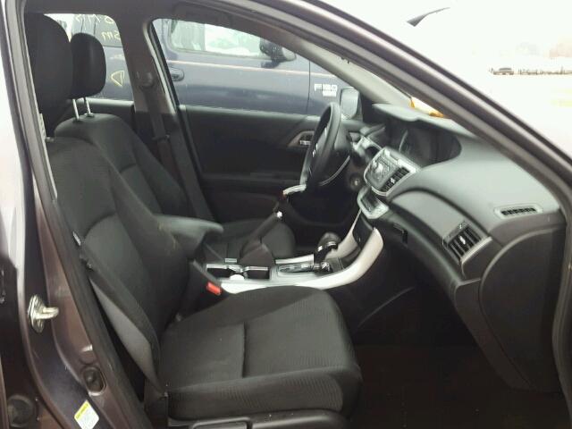 1HGCR2F39EA052827 - 2014 HONDA ACCORD LX GRAY photo 5