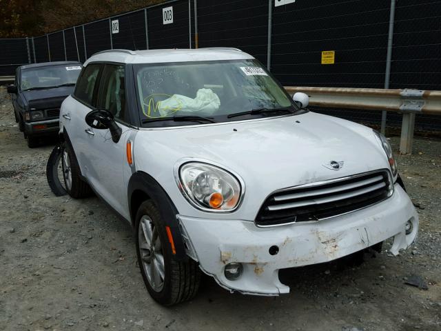 WMWZB3C5XEWR41970 - 2014 MINI COOPER COU WHITE photo 1