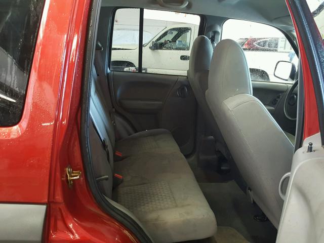 1J4GL48K67W505948 - 2007 JEEP LIBERTY SP RED photo 6