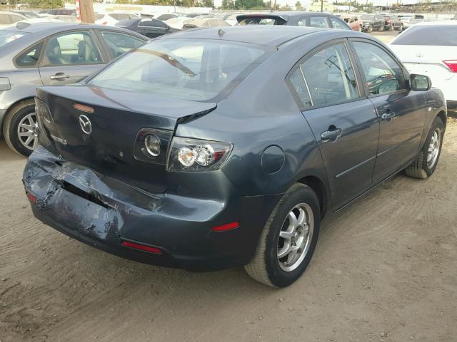 JM1BK32G891210223 - 2009 MAZDA 3 I GRAY photo 4