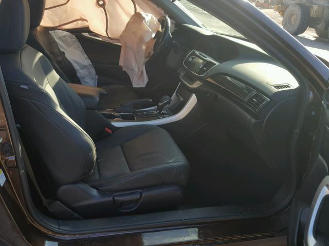 1HGCT1B83EA010019 - 2014 HONDA ACCORD BROWN photo 5