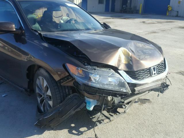 1HGCT1B83EA010019 - 2014 HONDA ACCORD BROWN photo 9