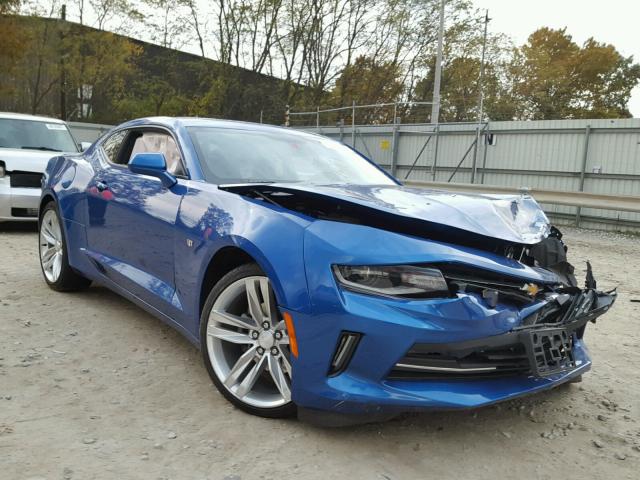 1G1FA1RS8G0137983 - 2016 CHEVROLET CAMARO LT BLUE photo 1