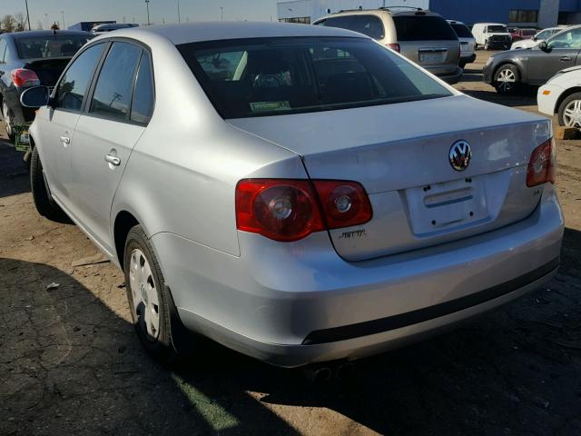 3VWPF71K46M624926 - 2006 VOLKSWAGEN JETTA VALU SILVER photo 3