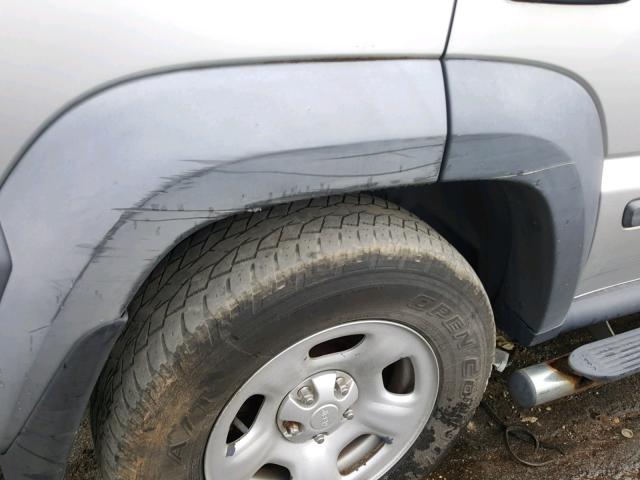 1J4GL48K67W500457 - 2007 JEEP LIBERTY SP GRAY photo 9