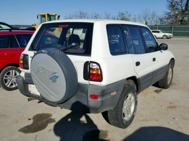 JT3GP10V9X7043494 - 1999 TOYOTA RAV4 WHITE photo 4