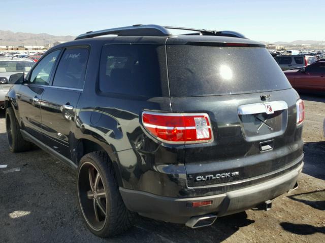 5GZER337X8J132967 - 2008 SATURN OUTLOOK XR შავი ფოტო 3
