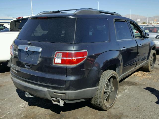 5GZER337X8J132967 - 2008 SATURN OUTLOOK XR შავი ფოტო 4