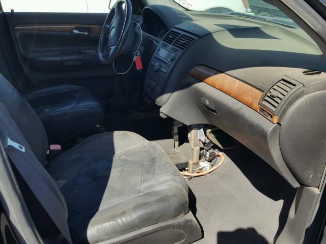 5GZER337X8J132967 - 2008 SATURN OUTLOOK XR შავი ფოტო 5