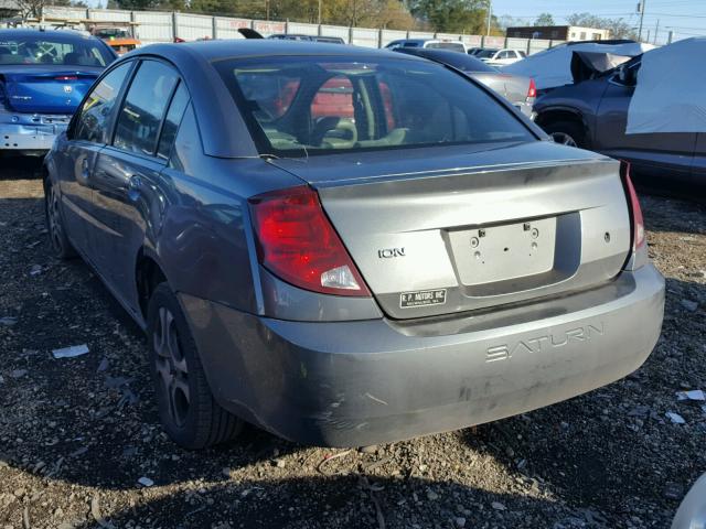 1G8AL52F35Z106580 - 2005 SATURN ION LEVEL ნაცრისფერი ფოტო 3