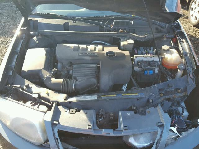 1G8AL52F35Z106580 - 2005 SATURN ION LEVEL ნაცრისფერი ფოტო 7