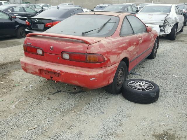 JH4DC4450SS020129 - 1995 ACURA INTEGRA LS RED photo 4