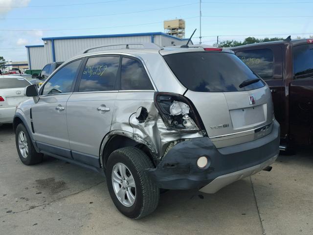 3GSCL33P48S685563 - 2008 SATURN VUE SILVER photo 3