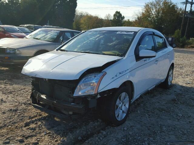 3N1AB6AP4AL632519 - 2010 NISSAN SENTRA 2.0 WHITE photo 2