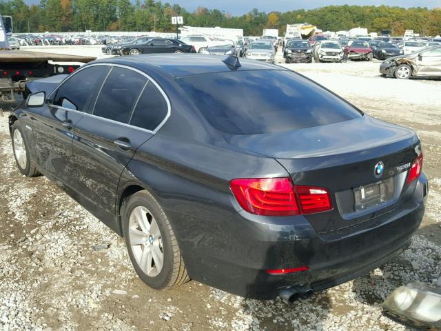 WBAXG5C53DDY33401 - 2013 BMW 528 I GRAY photo 3