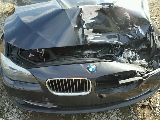 WBAXG5C53DDY33401 - 2013 BMW 528 I GRAY photo 7