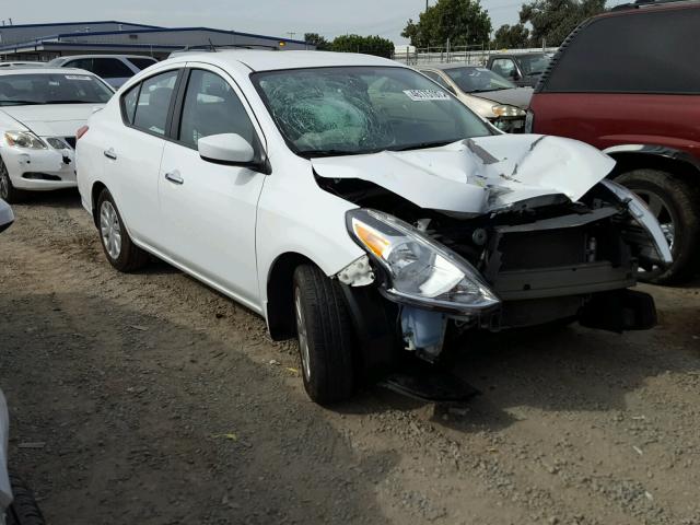 3N1CN7AP0GL891720 - 2016 NISSAN VERSA S WHITE photo 1