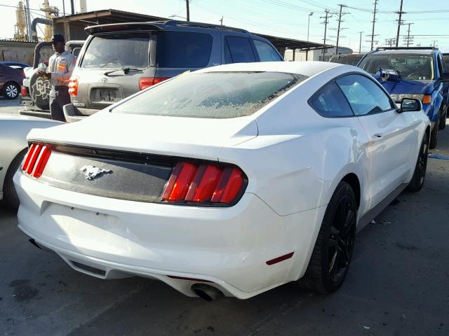 1FA6P8TH5F5382310 - 2015 FORD MUSTANG WHITE photo 4