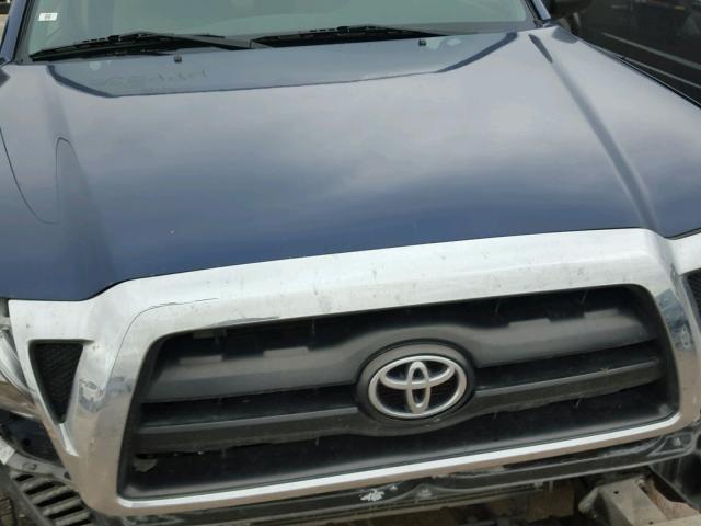 5TETX22N88Z525994 - 2008 TOYOTA TACOMA BLUE photo 7