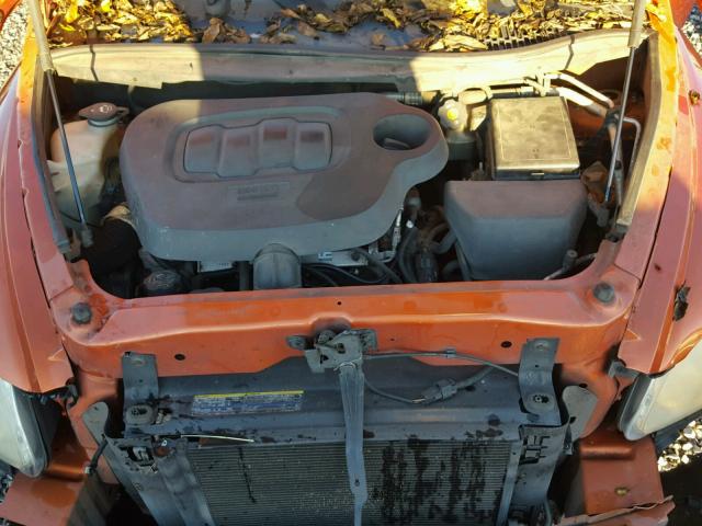 3GNDA13D77S525683 - 2007 CHEVROLET HHR LS ORANGE photo 7