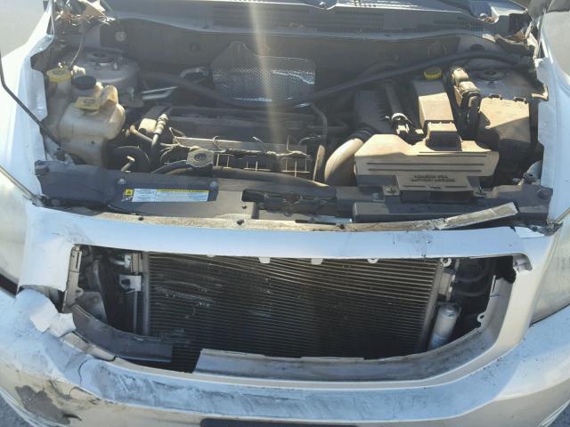 1B3CB4HA2AD562621 - 2010 DODGE CALIBER SX SILVER photo 7