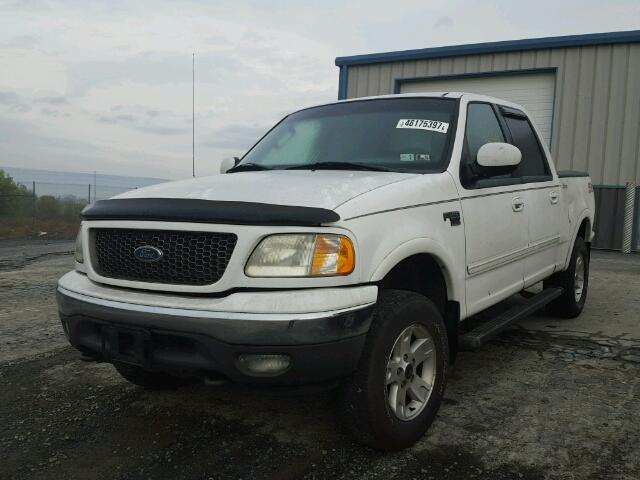 1FTRW08LX2KC64953 - 2002 FORD F150 WHITE photo 2