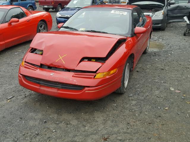 1G8ZH1573RZ310545 - 1994 SATURN SC2 RED photo 2