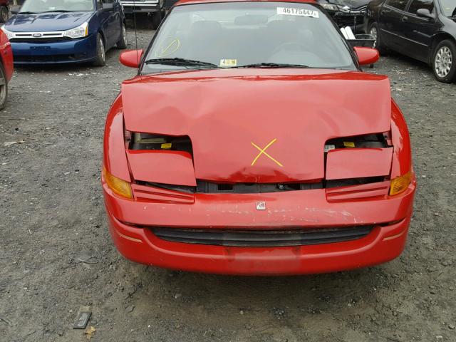 1G8ZH1573RZ310545 - 1994 SATURN SC2 RED photo 9