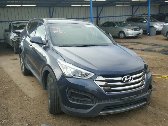 5XYZTDLB9DG097685 - 2013 HYUNDAI SANTA FE S GRAY photo 1