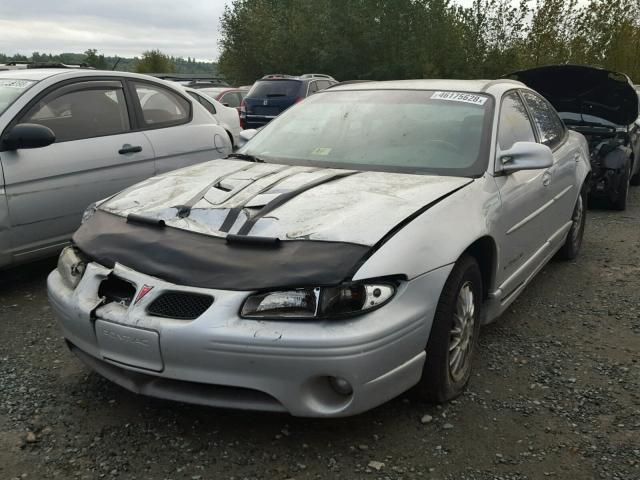 1G2WP52KX1F127360 - 2001 PONTIAC GRAND PRIX SILVER photo 2
