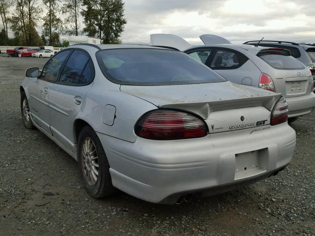 1G2WP52KX1F127360 - 2001 PONTIAC GRAND PRIX SILVER photo 3