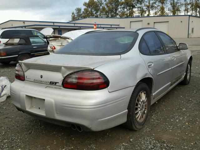 1G2WP52KX1F127360 - 2001 PONTIAC GRAND PRIX SILVER photo 4