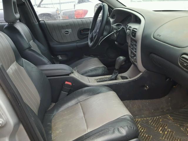 1G2WP52KX1F127360 - 2001 PONTIAC GRAND PRIX SILVER photo 5