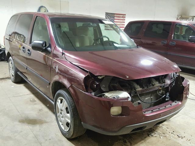 1GNDV23W57D185705 - 2007 CHEVROLET UPLANDER L BURGUNDY photo 1