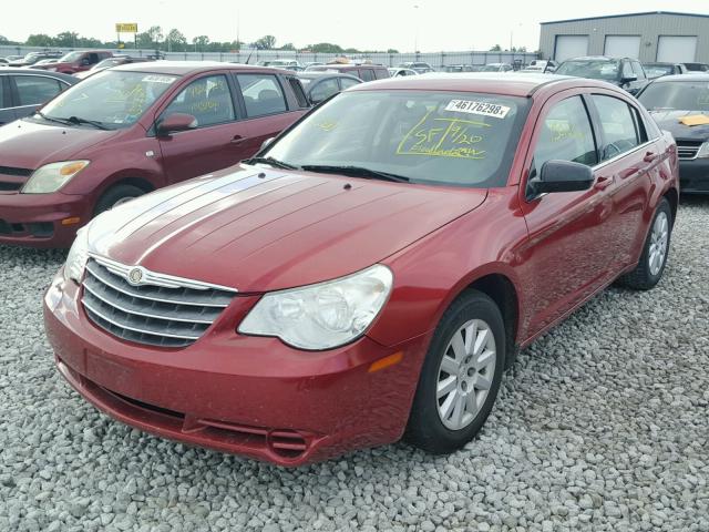 1C3LC46K48N193650 - 2008 CHRYSLER SEBRING LX MAROON photo 2