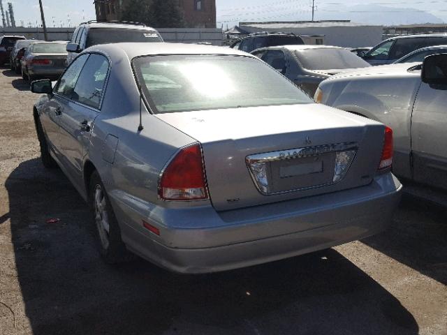 6MMAP57P93T006596 - 2003 MITSUBISHI DIAMANTE E SILVER photo 3