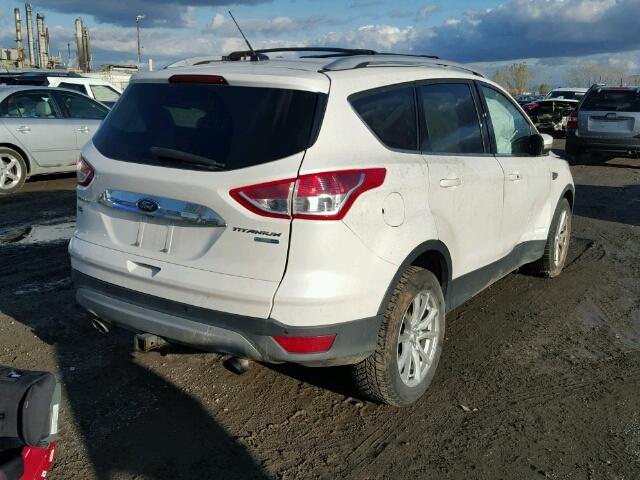 1FMCU9J97FUB76091 - 2015 FORD ESCAPE TIT WHITE photo 4