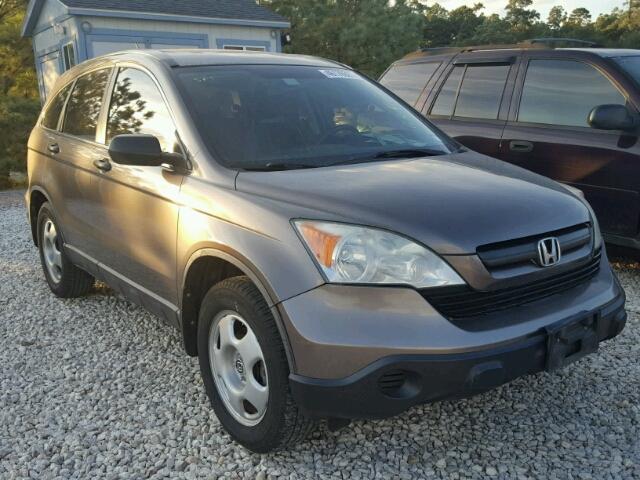 5J6RE38319L005383 - 2009 HONDA CR-V LX BROWN photo 1