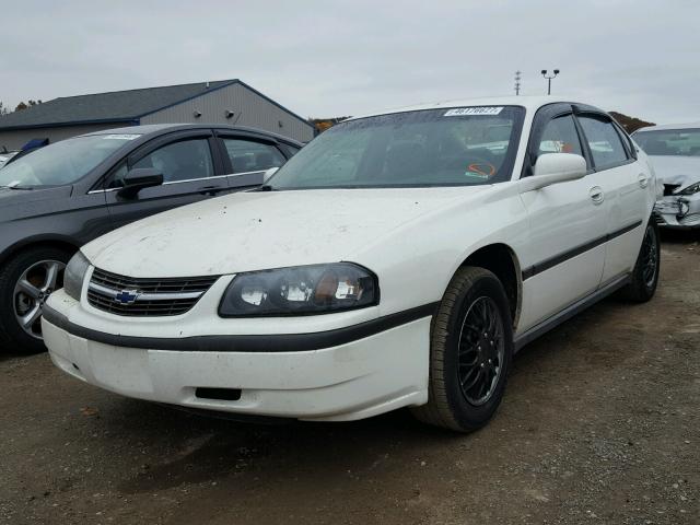 2G1WF52E439173246 - 2003 CHEVROLET IMPALA WHITE photo 2