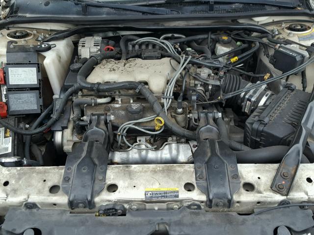 2G1WF52E439173246 - 2003 CHEVROLET IMPALA WHITE photo 5