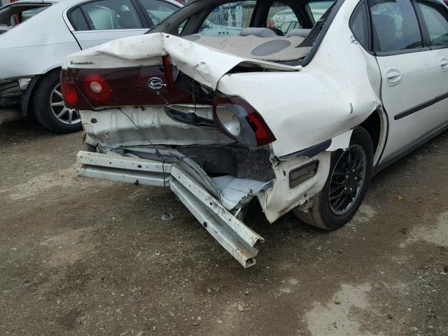 2G1WF52E439173246 - 2003 CHEVROLET IMPALA WHITE photo 7